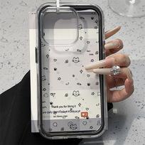 Star Cat Paw Sketch Notes iPhone 17/16Pro Case with Large Hole iPhone 14 Pro