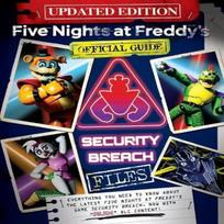 Five Nights at Freddys The Security Breach Files  Updated Guide by Scott Cawthon Paperback Book 9781339019956