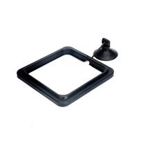 Fish Food Feeding  Ring Aquarium Fish Tank Fish Feeder For Tropical Fish Food Feeding Assistant black square black