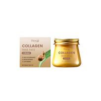 Snail Mucin Collagen Cream Anti Wrinkle Firming Hydrating Face Cream Improves Skin Elasticity & Texture Smoothing Face Skincare 80g beige