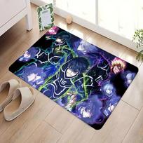 Anime B-Blue L-LockS Virtuvės kilimėlis Vaikų kambario Miegamojo Dekoracija Balkono Neslystantis Durų kilimėlis Svetainės Alfombra 40x60 cm