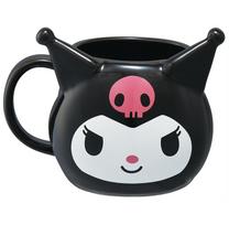 Skater Ceramic Mug, 390ml, Die-Cut, Kuromi, Sanrio, CHMGD4-A