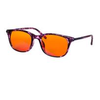 Red Blue Light Glasses for Evening Use Protect Eyes At Night and Enhance Sleep Quality Orange Lens Glasses for Women Size 140mm MULTI