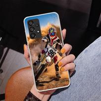 Motocross Motorcycle Dirt Bikes Phnoe Case for Samsung Galaxy A17 A37 A57 A16 A26 A36 A56 A15 A14 A13 A55 A54 A53 A35 A34 A33 A2 Samsung A37 brown