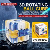3D Maze Magic Cube Six-sided Transparent Puzzle Speed Cube Cubes Maze Playthings Designed For Children's Instructive Playthings Birth Date -A2037