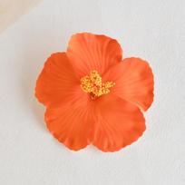 5/10vnt 10cm Hibisko Gėlės Havajų vakarėlis Vasaros paplūdimys Gimtadienio stalo dekoracija Vestuvės Dirbtinė gėlė Pasidaryk pats plaukų dekoras Dovana 5Pcs rožinė