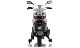 Elektrinis motoroleris Honda SH125i su LED šviesomis ir Bluetooth, vaikams nuo 3 metų, juodas