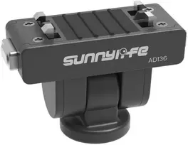 Sunnylife 1/4' Quick-Release Adapteris with 180° Rotation for Insta360 X4 Air / X5 / Ace Pro 2 / 1 / Ace