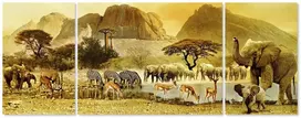 Ravensburger 1000 Puzzle Dėlionė: Unterwegs in Afrika