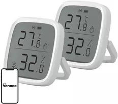 SONOFF ZigBee SNZB-02D Temperature and Humidity Sensor, 2 vnt.