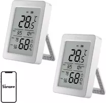 SONOFF ZigBee SNZB-02DR2 Temperature and Humidity Sensor, 2 vnt.