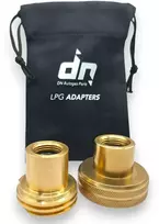 LPG dujų balionų pildymo adapterių rinkinys ACME + DISH M22 (21,8 mm) su DN Autogas Parts transportavimo krepšeliu