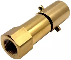LPG adapteris UK Bayonet 21,8 mm į 3/4" UNF (JIC), skirtas Gaslow ir GasIt dujų balionams