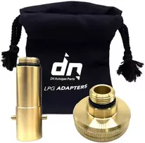 LPG Safefill dujų balionų adapterių rinkinys M22 (21,8 mm) Bayonet + DISH su DN Autogas Parts transportavimo krepšeliu