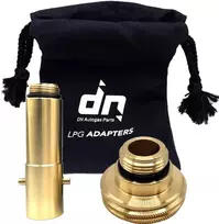 LPG Safefill dujų balionų adapterių rinkinys M22 (21,8 mm) Bayonet + ACME su DN Autogas Parts transportavimo krepšeliu