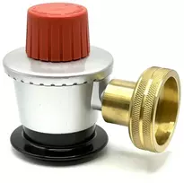 LPG pildymo adapteris 35 mm JUMBO Clip-On G.56 į G.2 (W21,8 x 1/14") + DISH adapteris dujų balionams