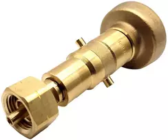 LPG/GPL DISH + Bayonet adapteris M22 (21,8 mm) Europos dujų balionų pildymui