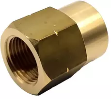 Butano į UK POL propano adapteris 21,8 mm LH žalvarinis