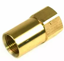 LPG adapteris 3/4" UNF (JIC) į W21,8 mm, skirtas Gaslow, GasIt ir daugkartinio pildymo dujų balionams