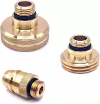 LPG/GPL Autogas adapterių rinkinys M22 (21,8 mm) ACME + DISH + Euronozzle kelionėms po Europą