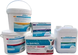 Chemijos komplektas BAYROL baseinams su smėliniu filtru, didelis