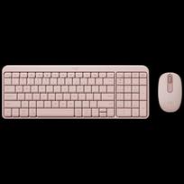 Logitech MK251 Pink 99-Key Wireless Bluetooth Keyboard and Mouse Combo