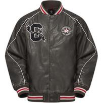 Converse All Star AW24 Baseball Jacket Men's Army Green 10028110-A01 XL