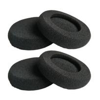 2 poros 5 cm minkštų ausinių kempinių uždangalų ausų pagalvėlės pakaitinės Sennheiser PX100/PX100II/PX200/PX80/PC131/KOSS PP juoda