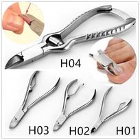 Profesionalios nerūdijančio plieno „Perfect Toe“ kojų nagų kirpimo mašinėlės Chiropody Podiatry Pedikiūras Manikiūras Pėdų šveičiamasis segtukas H01