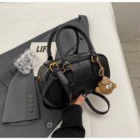 Today's popular women's bags versatile bowling portable small square bags women's solid color shoulder messenger bags