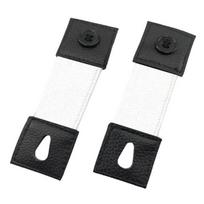 PU Metal Cuff Extender Button Adjustable Sleeve Solution For Dress Shirts Comfortable Fit Unisex Designs