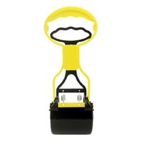Pet Waste Picker Pooper Collector Convenient PuppyDogs Poop Scooper EasyGrab geltona