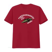 Karinis Tankas Panzergrenadieris T-shirt Dran Drauf Druber Dizainas Puikiai tinka Istorijos Entuziastams vintažinis Išskalbtas Stilingas Laisvalaikio S