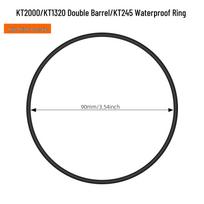 KT6808 Polisher Roller Accessories Kit: Seal Ring, Buckle, Stick, KT2000 Lid & Small Parts black