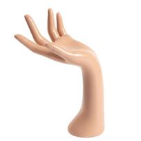Elegant 29cm Mannequin Hand PVC 3 Color Ring Display Stand Realistic Bracelet Display Stand