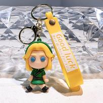 Game The Legend of Zelda Hylian Shield Zelda Link Sheikah Model Keychain Keyholder for Backpack Pendant Fashion Ornament Decor