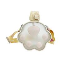 Adjustable Strap Cat Paw Water Bottle Cartoon Portable Kettle Children's Water Bottle  Sports balta