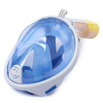 OLOEY Adult Full Face Snorkel Mask S/M mėlyna