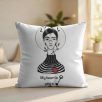 Black White Fashion Ins Sexy Cushion Cover Silky Short Plush Invisible Zipper Dustproof Sofa Pillow Case For Home Decor Peach skin 18*18(CM)-1Pcs