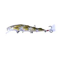 11.5CM/15.7G Fishing Lure with Sharp Barb Hook Realistic 3D Eyes Artificial Multi-fish Hard Bait Outdoor Fishing Accessories D