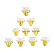 10 vnt. Durų apdailos vidaus apdailos spaustukai 7703077250 Universalūs Opel-Vivaro Movano-Primastar Clio-I Clio-II Kangoo-Laguna white