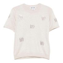 Megztinis moterims, Kūno, Sleeveless crew neck