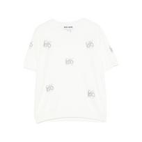 Megztinis moterims, Smėlio, Short sleeve raglan
