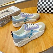 Fashion Women's Fashion Sports Shoes Cross Strap Flat Breathable Casual Student Comfortable Women's Shoes Zapatillas Mujer 35