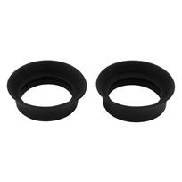 2 vnt. optinio okuliaro okuliaro sulankstomas minkštas guminis okuliaro dangtelis 28–32 mm mikroskopo monokuliui