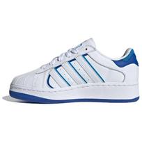 Adidas Originals Superstar Xlg Fashion Versatile Low-Top Skate Shoes Women Sneakers White Blue IE2974 41⅓