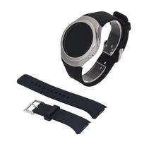 Silicone Watch Strap For Samsung Galaxy Gear S2 R720 Sport Smart Watch Replacement Bracelet For Gear S2 R720 Band S smėlis
