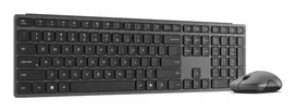 Belaidis klaviatūros ir pelės rinkinys Lenovo 700 Modern Multi-Device – US anglų išdėstymas, Bluetooth, Luna Grey