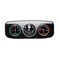 Thermometer Hygrometer Compass Car Multifunction Car Thermometer Dashboard Decoration Mini 10.4 x 4.3 x 3.7cm