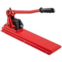 24\  Bench Type Hand Swager, Cutting Capacity 3/8\  Bolt Cutter Bench Type, Hardness 35-45HRC Crimping Tool Bench Wire Rope Cable, Red Swaging Machine